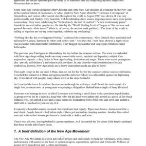 Understanding the New Age Movement