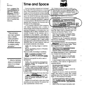 Urantia,Time and Space