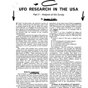 Vallee,Contactee movements in USA