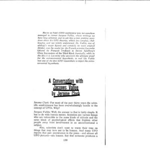 Vallee,Conversation with J.Clark,1977