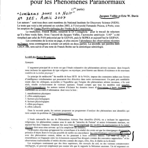 Vallee,Hipotesis OVNI Totalizadoras - Imagen 1