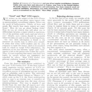 Vallee,Significant UFO Reports,FSR65V11N5