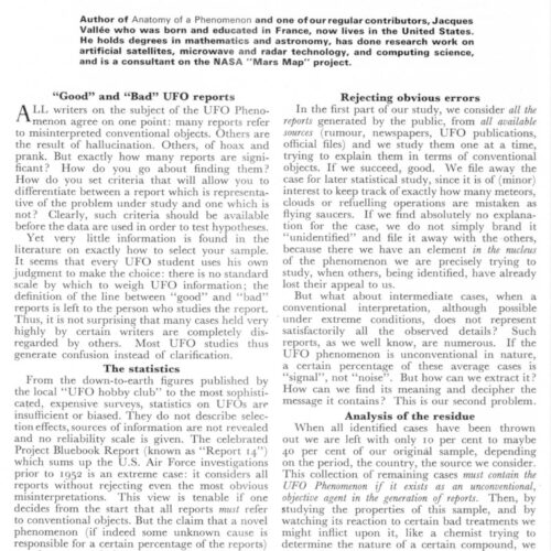 Vallee,Significant UFO Reports,FSR65V11N5 - Imagen 1