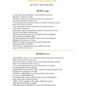 Vedas,Rig Veda
