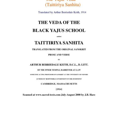 Vedas,Yajur Veda - Imagen 1