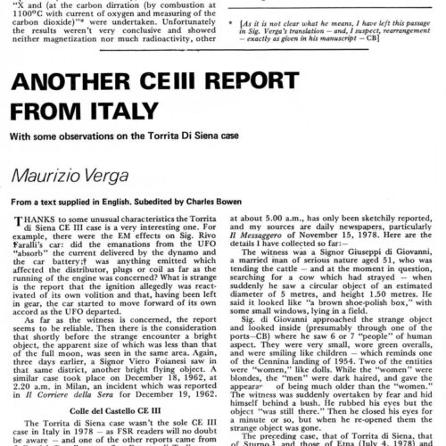 Verga,Humanoids 1978,Italy,FSR79V25N4 - Imagen 1