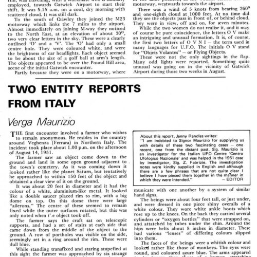 Verga,Humanoids 1978,volcano Etna,FSR79V24N6 - Imagen 1