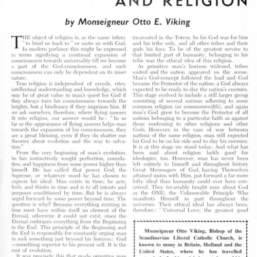 Viking,Flying Saucers and Religion,FSR55V1N5 - Imagen 1
