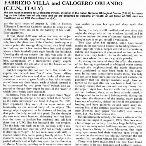 Villa-Orlando,Humanoids 1985,Firenze sportfield,FSR87V32N3 - Imagen 1