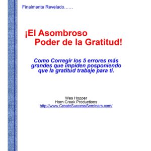 Vitale,El Poder de la Gratitud