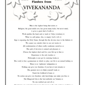 Vivekananda,Flashes