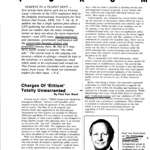 Von Ward,IANS Symposium - Imagen 1