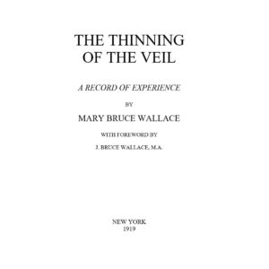 Wallace,M.B.,Thinning the Veil