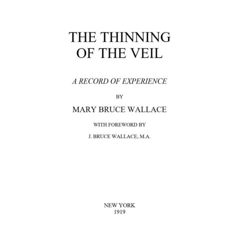 Wallace,M.B.,Thinning the Veil - Imagen 1