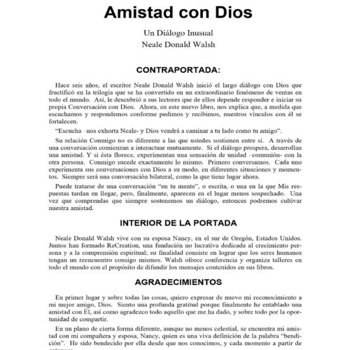 Walsch,Amistad con Dios-1 - Imagen 1