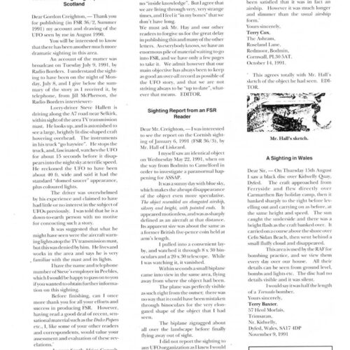 Water-Stealing UFOs,FSR1992V37N4 - Imagen 1