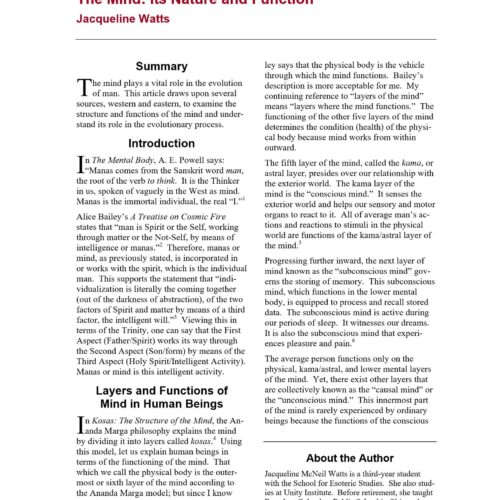 Watts,The mind,its nature and functions - Imagen 1