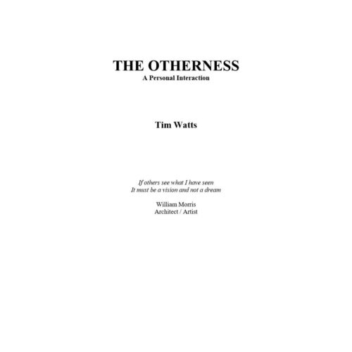 Watts,Tim,The Otherness,A personal interaction - Imagen 1