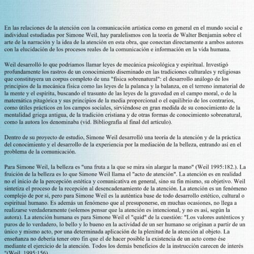 Weil-Benjamin,Una teoria de la atencion,Eva Aladro - Imagen 1