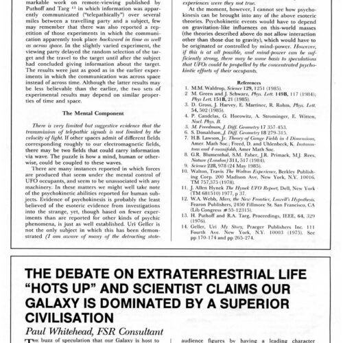 Whitehead,Extraterrestrial Life,FSR88V33N1 - Imagen 1