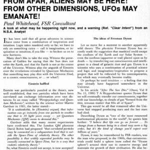 Whitehead,UFOs from Other Dimensions,FSR87V32N2