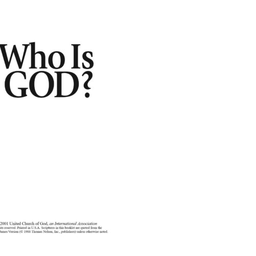 Who is God - Imagen 1