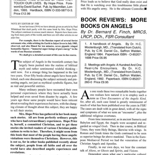 Wilder-Finch,Books on Angels,FSR1995V40N1 - Imagen 1