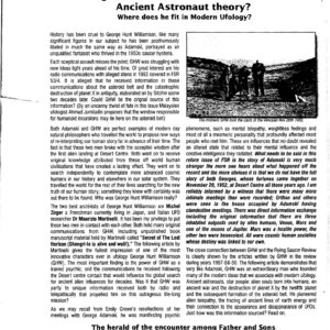 Williamson and Ancient Astronaut Theory,FSR2010V54N2