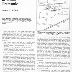 Wilson,Landing 1970,Australia,FSR-CH 1971 N 7