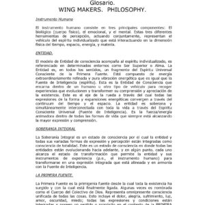 Wingmakers,Glosario