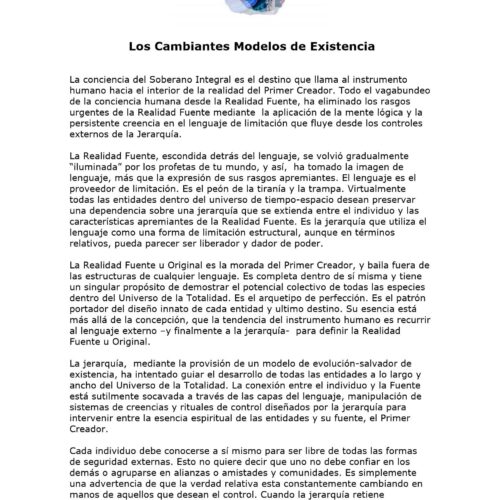 Wingmakers,Modelos de Existencia - Imagen 1