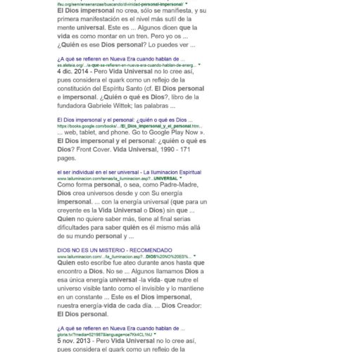 Wittek,Gabriele,El Dios impersonal y el personal.Quien o que es Dios - Imagen 1