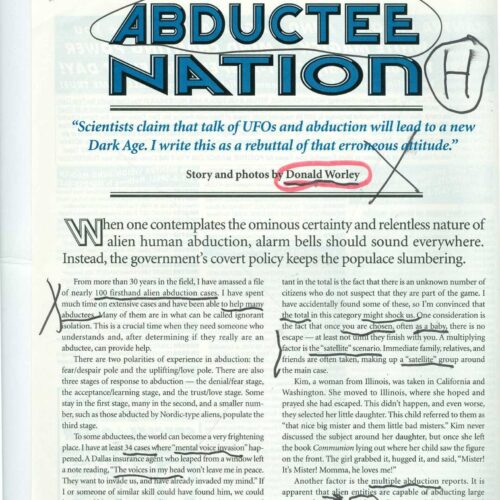 Worley,Abductee Nation-1 - Imagen 1