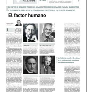 Yebra,El factor humano en la Medicina