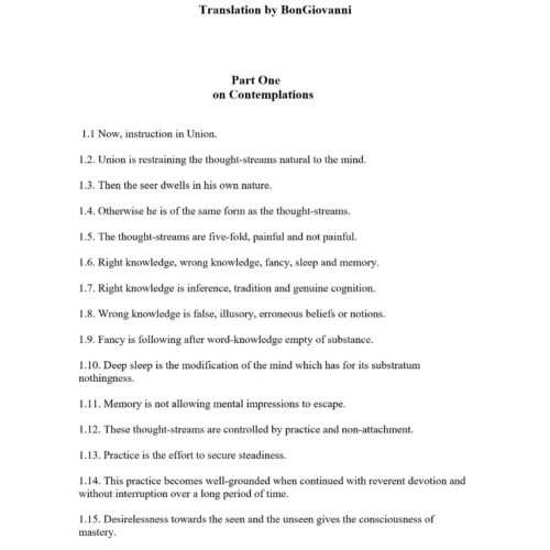 Yoga Sutras of Patanjali,BonGiovonni - Imagen 1
