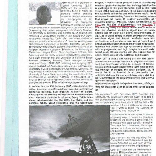 Zeitlin,First Contact,FSR2007V52N3 - Imagen 1
