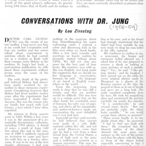 Zinsstag,Conversations with Dr.Jung,FSR63V9N4 - Imagen 1