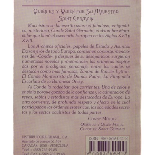 Libro "Su Majestad Saint Germain" - Imagen 2