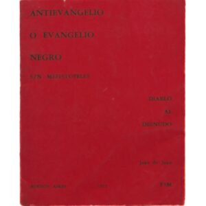Libro "Antievangelio o evangelio negro"