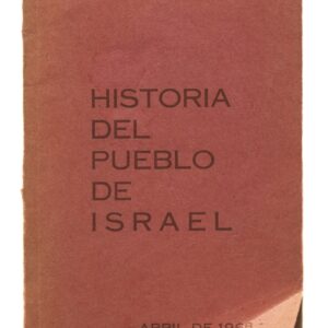 Libro "Historia del pueblo de Israel"