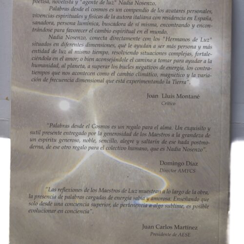 Libro "Palabras desde el cosmos" - Imagen 2