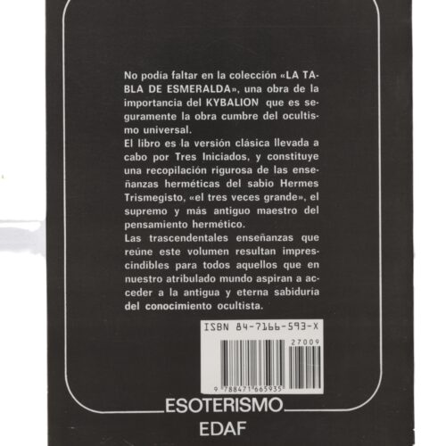 Libro "EL KYBALION" - Imagen 2