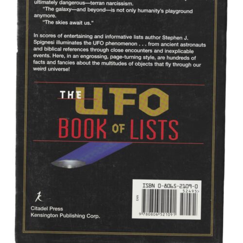 Libro "THE UFO BOOK OF LISTS" - Imagen 2