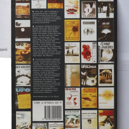 Libro "UFOs 1947-1987 THE 40-YEAR SEARCH FOR AN EXPLANATION" - Imagen 2